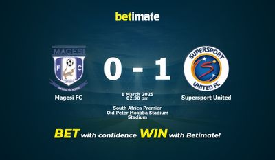 Pronostici, quote e suggerimenti per le scommesse Magesi FC vs Supersport United 03/01/2025