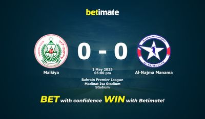 Malkiya vs Al-Najma Manama Pronostici, quote e consigli di scommessa 01/05/2025