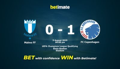 Pronostici, quote e consigli per le scommesse Malmo FF vs FC Copenhagen 08/05/2025