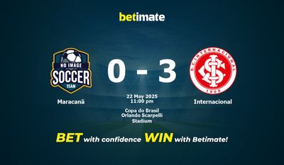 Maracanã vs Internacional Pronostici, quote e consigli di scommessa 22/05/2025