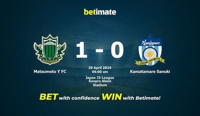 Matsumoto Y FC vs Kamatamare Sanuki Pronostici, quote e consigli di scommessa 20/04/2024