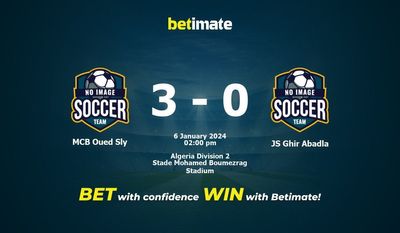 MCB Oued Sly vs JS Ghir Abadla Pronostici, quote e consigli di scommessa 06/01/2024