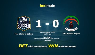 Mes Shahr-e Babak vs Fajr Shahid Sepasi Pronostici, quote e consigli di scommessa 29/11/2023