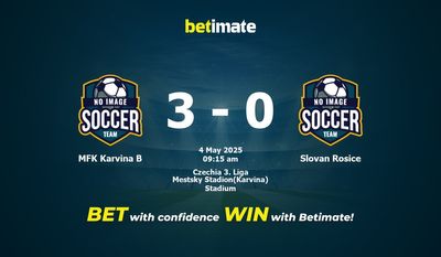 Pronostici, quote e consigli di scommessa MFK Karvina B vs Slovan Rosice 04/05/2025