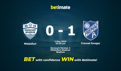 Middelfart vs Fremad Amager Pronostici, quote e consigli di scommessa 02/05/2025