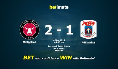 Midtjylland vs AGF Aarhus Pronostici, quote e consigli di scommessa 04/05/2025
