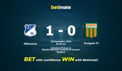 Millonarios vs Envigado FC Pronostici, quote e consigli di scommessa 29/09/2024