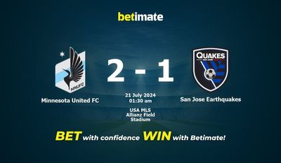 Minnesota United FC vs San Jose Earthquakes Pronostici, quote e consigli di scommessa 21/07/2024