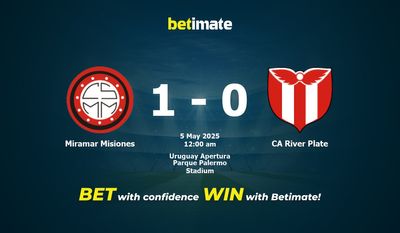 Pronostico, quote e consigli per le scommesse Miramar Misiones vs CA River Plate 05/04/2025
