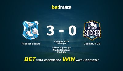 Mladost Lucani vs Jedinstvo UB Pronostici, quote e consigli di scommessa 03/08/2024