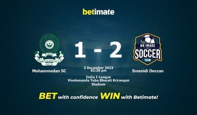 Mohammedan SC vs Sreenidi Deccan Pronostici, quote e consigli di scommessa 03/12/2023