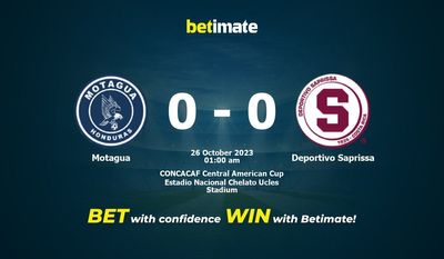 Motagua - Deportivo Saprissa Pronostici, quote e consigli di scommessa 26/10/2023