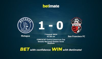 Pronostici, quote e suggerimenti di scommesse Motagua vs San Francisco FC 07/08/2024