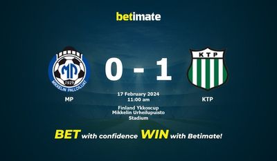 Pronostici, quote e suggerimenti sulle scommesse MP vs KTP 17/02/2024