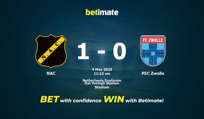 Pronostico, quote e consigli per le scommesse NAC vs PEC Zwolle 05/04/2025