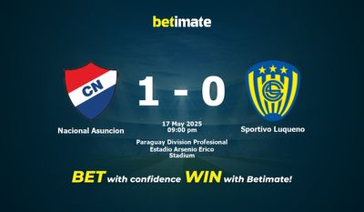 Nacional Asuncion vs Sportivo Luqueno Pronostici, quote e consigli di scommessa 17/05/2025