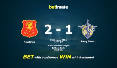 Pronostici, quote e suggerimenti per le scommesse Newtown vs Barry Town 15/10/2024