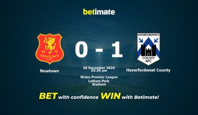 Pronostici, quote e suggerimenti per le scommesse Newtown vs Haverfordwest County 26/12/2024