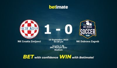 NK Croatia Zmijavci vs NK Dubrava Zagabria Pronostici, quote e consigli di scommessa 10/09/2023