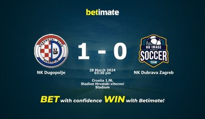NK Dugopolje vs NK Dubrava Zagabria Pronostici, quote e consigli di scommessa 28/03/2024