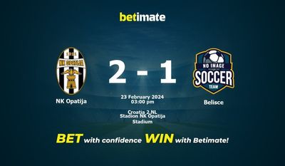 Pronostici, quote e consigli di scommessa NK Opatija vs Belisce 23/02/2024