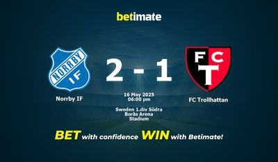 Norrby IF vs FC Trollhattan Pronostici, quote e consigli di scommessa 16/05/2025
