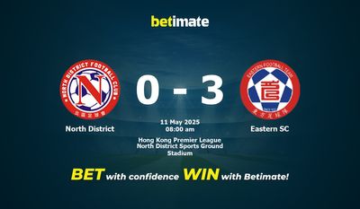 Pronostici, quote e consigli per le scommesse tra North District e Eastern SC del 05/11/2025