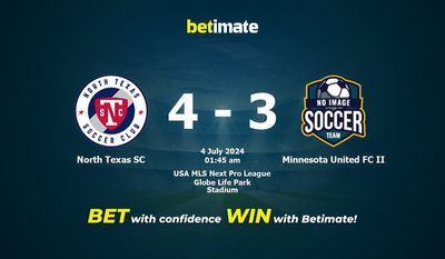 North Texas SC - Minnesota United FC II Pronostici, quote e consigli di scommessa 04/07/2024