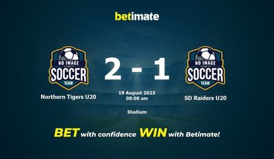Northern Tigers U20 vs SD Raiders U20 Pronostico, quote e consigli sulle scommesse 19/08/2023