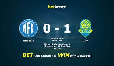 Notodden vs Jerv Pronostici, quote e consigli di scommessa 25/05/2025
