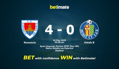 Pronostico, quote e consigli per le scommesse Numancia-Getafe B 18/05/2025