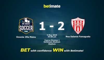 Pronostico, quote e consigli per le scommesse Omonia 29is Maiou vs Nea Salamis Famagusta 05/05/2025