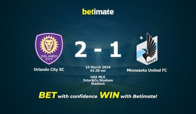 Pronostici, quote e consigli di scommessa su Orlando City SC vs Minnesota United FC 10/03/2024