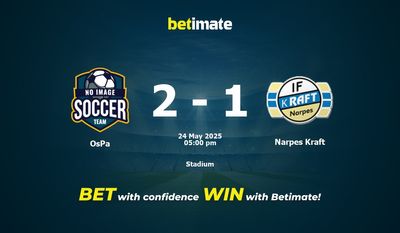 Pronostico, quote e consigli per le scommesse OsPa vs Narpes Kraft 24/05/2025