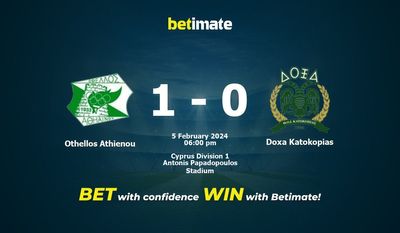 Othellos Athienou vs Doxa Katokopias Pronostici, quote e consigli di scommessa 05/02/2024