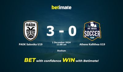 PAOK Salonicco U19 vs Atene Kallithea U19 Pronostico, quote e consigli per le scommesse 12/01/2024
