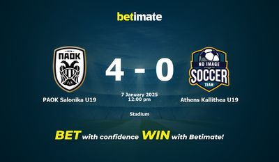 PAOK Salonicco U19 vs Atene Kallithea U19 Pronostici, quote e consigli sulle scommesse 01/07/2025