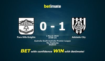 Para Hills Knights vs Adelaide City Pronostici, quote e consigli di scommessa 01/03/2024