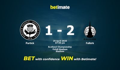 Pronostici, quote e consigli per le scommesse Partick-Falkirk del 25/04/2025