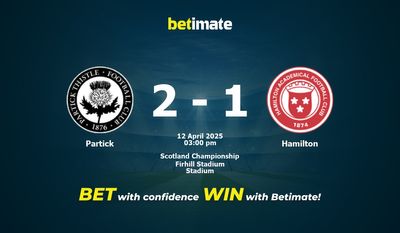 Pronostico Partick-Hamilton, quote e consigli per le scommesse 04/12/2025
