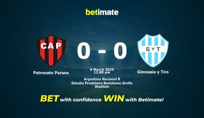Patronato Parana vs Gimnasia y Tiro Pronostici, quote e consigli di scommessa 09/03/2025