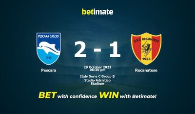 Pronostici, quote e consigli di scommessa Pescara vs Recanatese 29/10/2023