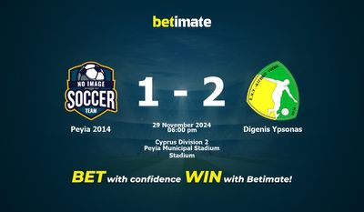 Peyia 2014 vs Digenis Ypsonas Pronostici, quote e consigli sulle scommesse 29/11/2024