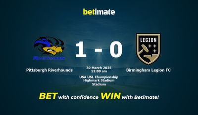 Pronostici, quote e suggerimenti per le scommesse Pittsburgh Riverhounds vs Birmingham Legion FC 29/03/2025
