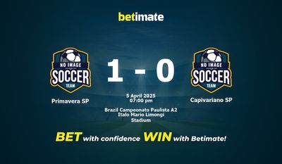 Primavera SP vs Capivariano SP Pronostici, quote e pronostici di scommesse 05/04/2025