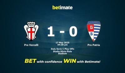 Pronostico, quote e consigli per le scommesse Pro Vercelli vs Pro Patria 17/05/2025