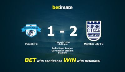 Punjab FC vs Mumbai City FC Pronostici, quote e consigli di scommessa 02/03/2024