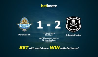 Pronostici, quote e consigli per le scommesse Pyramids FC vs Orlando Pirates 25/04/2025