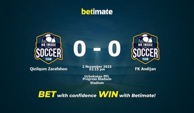 Qizilqum Zarafshon vs FK Andijan Pronostici, quote e consigli di scommessa 02/11/2023
