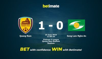 Quang Nam vs Song Lam Nghe An Pronostici, quote e consigli di scommessa 19/06/2024